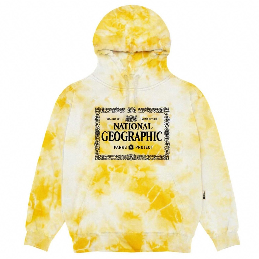 National Geographic Tie Dye Hoodie
